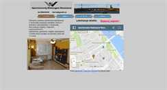 Desktop Screenshot of apartamenty-waw.pl